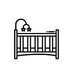 bassinet & stand 